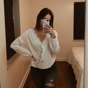 Hollister Cropped LS